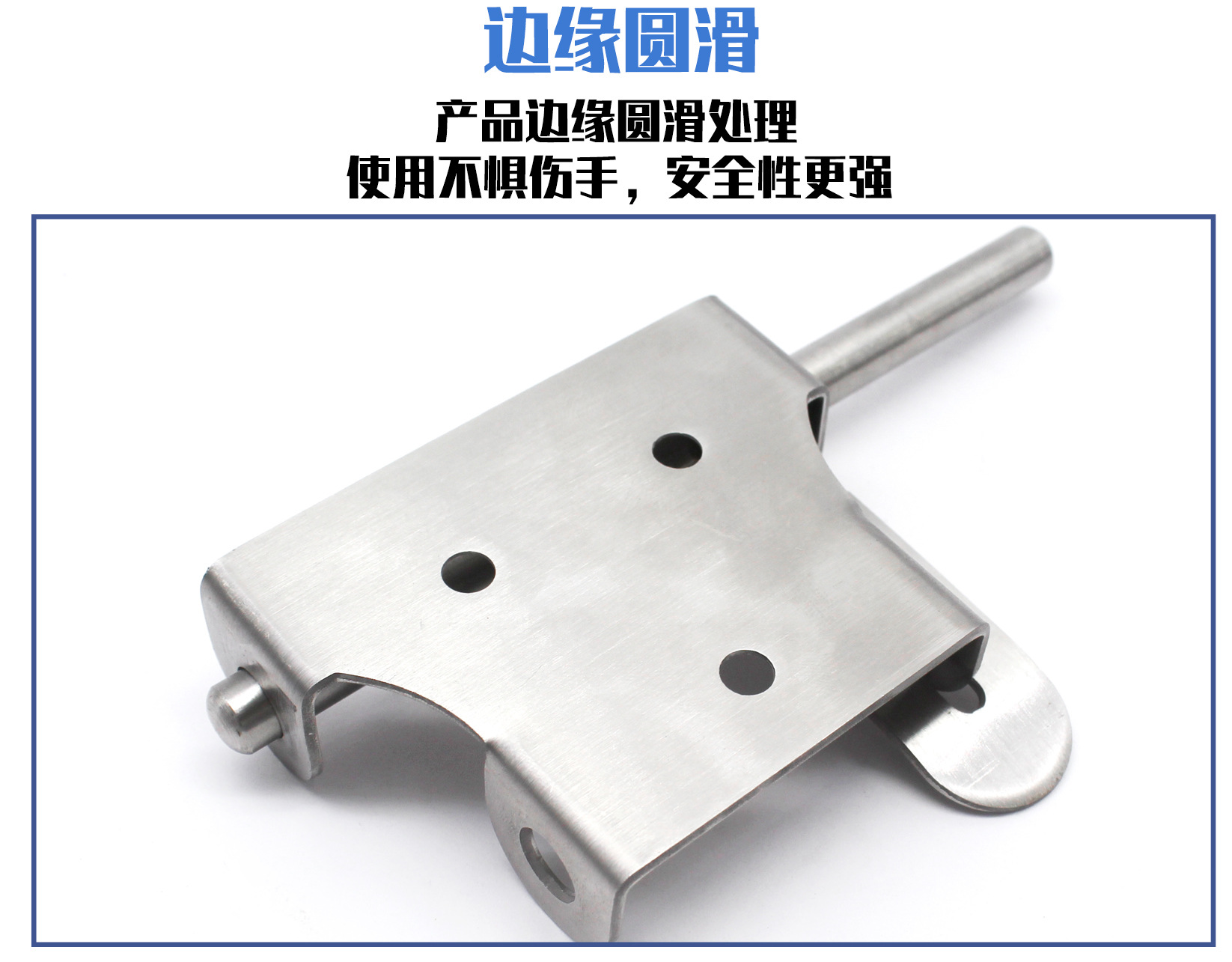 Wholesale of solid left and right bolts for anti-theft doors with stainless steel pins, cross and straight, and lock bolts pic 15