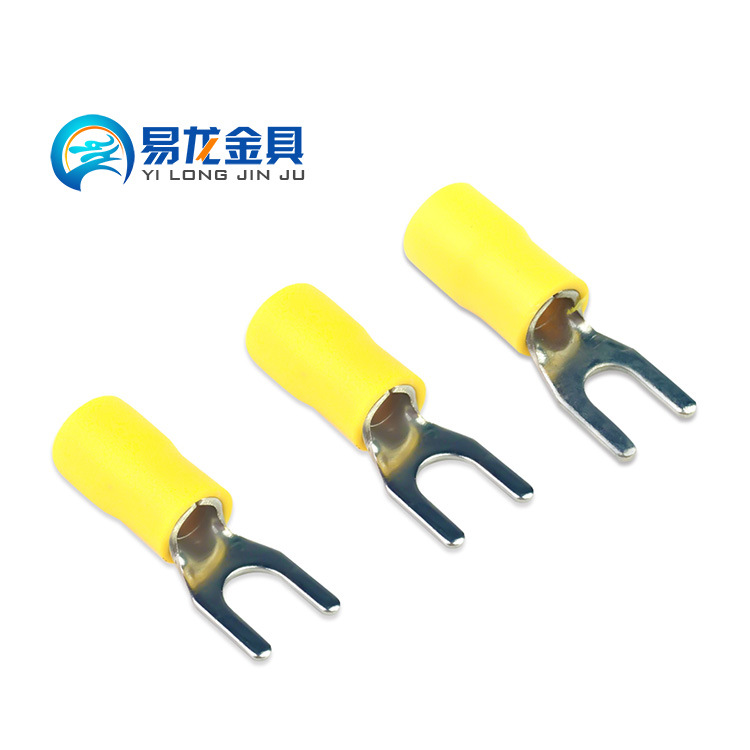 叉型预绝缘端头SV1.25/2/3.5/5.5A级Y形压着铜线鼻冷压接线端子ZT详情23