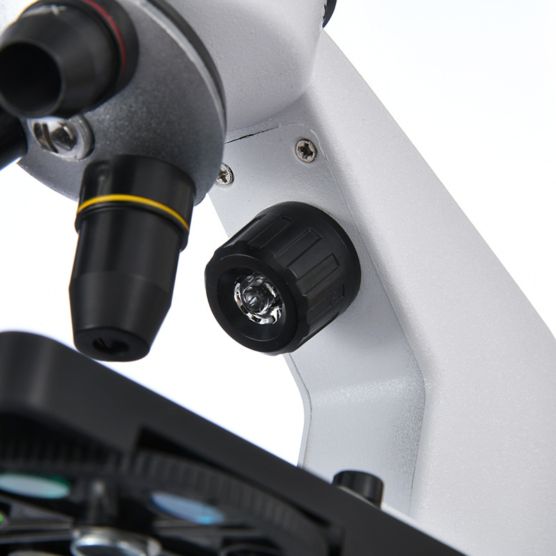 1600X zoom microscope, 3-hole outward-tilt converter microscope, laboratory biological microscope, adjustable pic 16