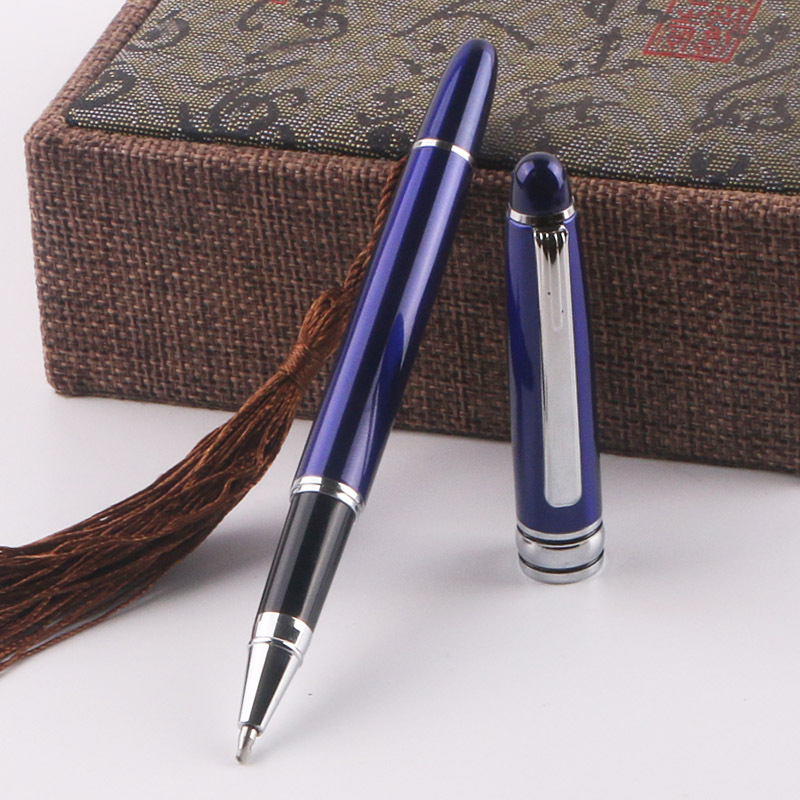 Wholesale of metal signature pens, wholesale of business office gel pens, laser engraving, logo printing, multi-color advertising pens pic 12