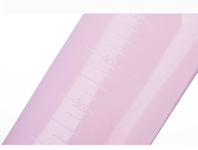 Cross-border exclusive dye cream bottle, hair dye shampoo bottle, bottle office oil comb bottle, 160ML, hair salon and hair care tools pic 5