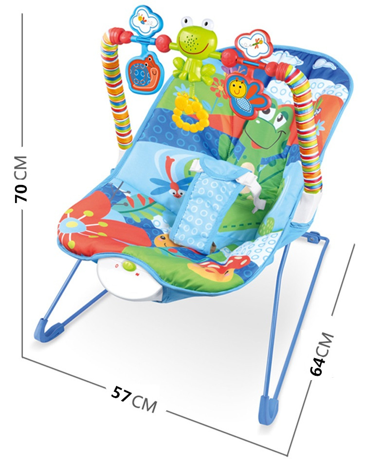 婴儿多功能电动摇椅儿童安抚震动躺椅宝宝哄睡摇篮跨境亚马逊玩具详情5