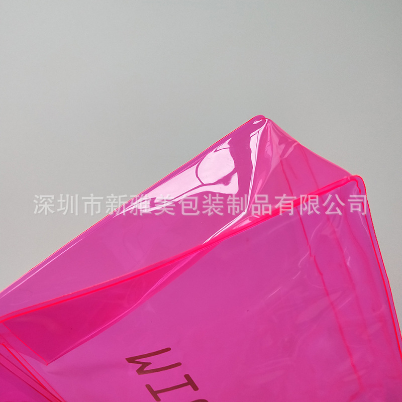The manufacturer supplies pvc three-dimensional bags, cosmetic bags, pvc snap bags, and pvc underwear and clothing packaging bags that can be printed pic 4