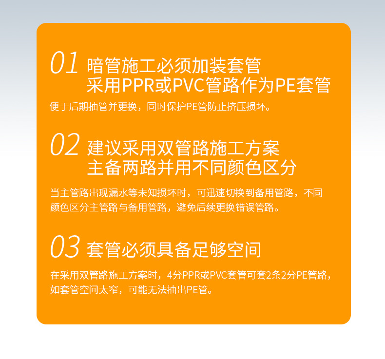 2分PE管 100米 食品级1/4管净水器直饮机水管管线ITiGER中荷整卷详情3