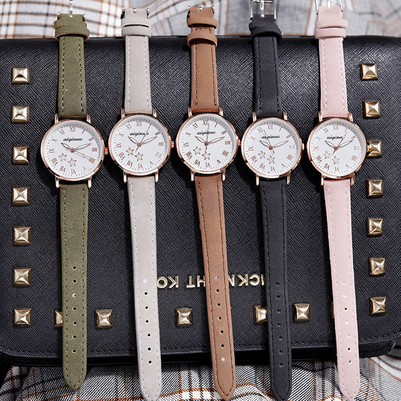 女生石英表少女夜光闺蜜韩版简约防水潮流复古电子手表现货淘货源详情67