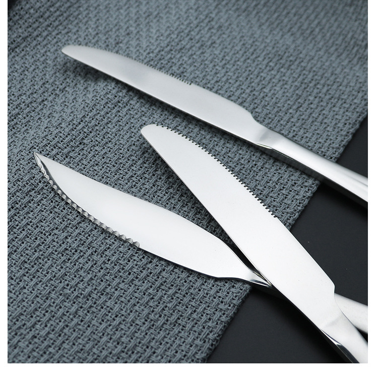 不锈钢状元牛排刀叉西餐具酒店沙拉公用勺冰勺甜品雪糕咖啡勺圆匙详情13