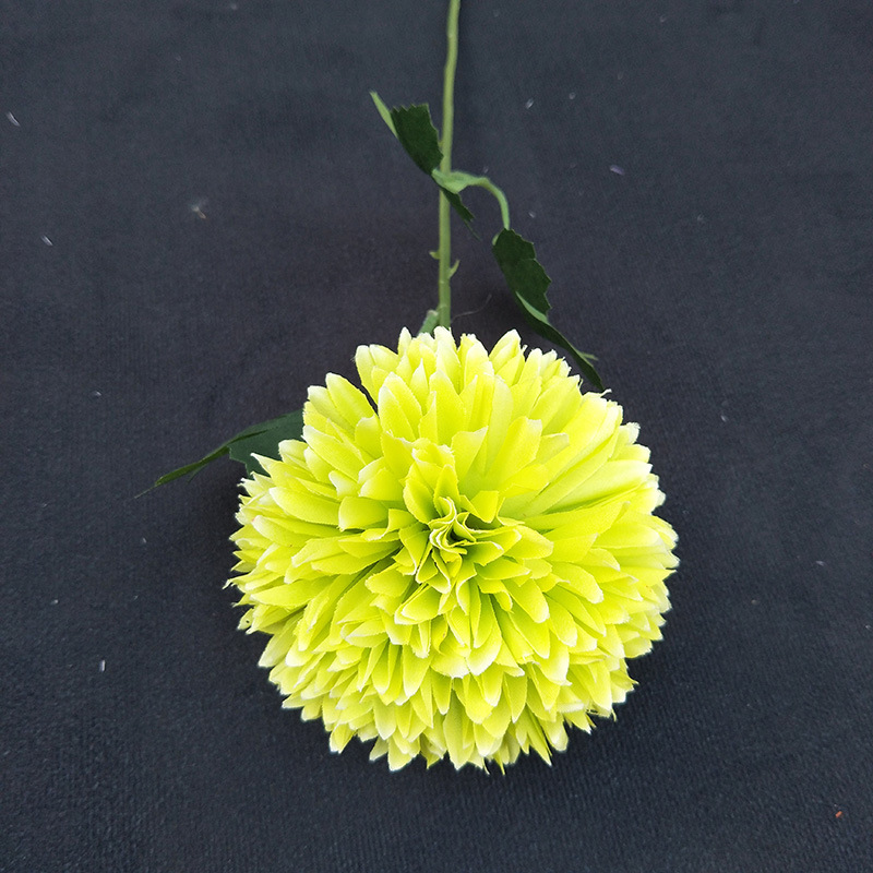 单头球清新葱球仿真花单头绣球绢花假花家居婚庆小清新装饰花详情142