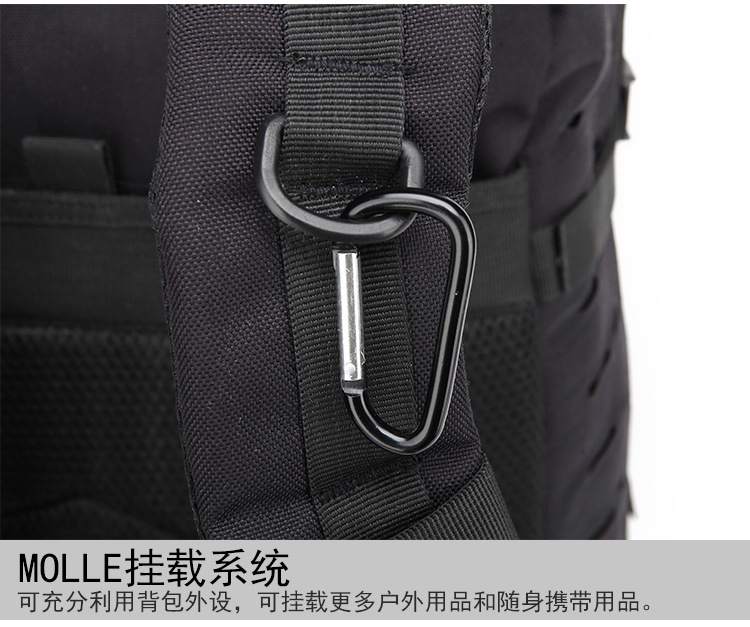 Yitu Off-road Camping Army Camouflage Hiking Backpack for Men, large-capacity sports outdoor mountaineering tactical backpack pic 19