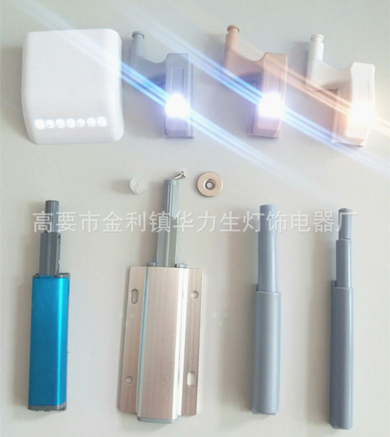 触碰感应橱衣柜LED铰链灯 跨境电商现货暖白光柜门合页灯 pic 23