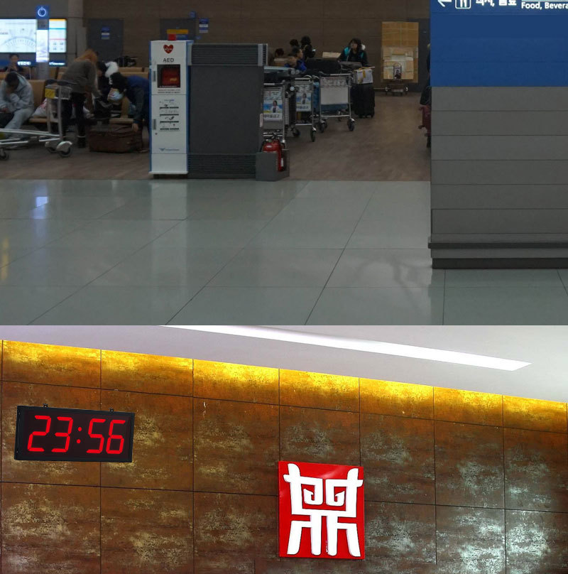 LESTRY大尺寸数字挂钟时钟带正计时倒计时遥控操作工厂健身房用详情6