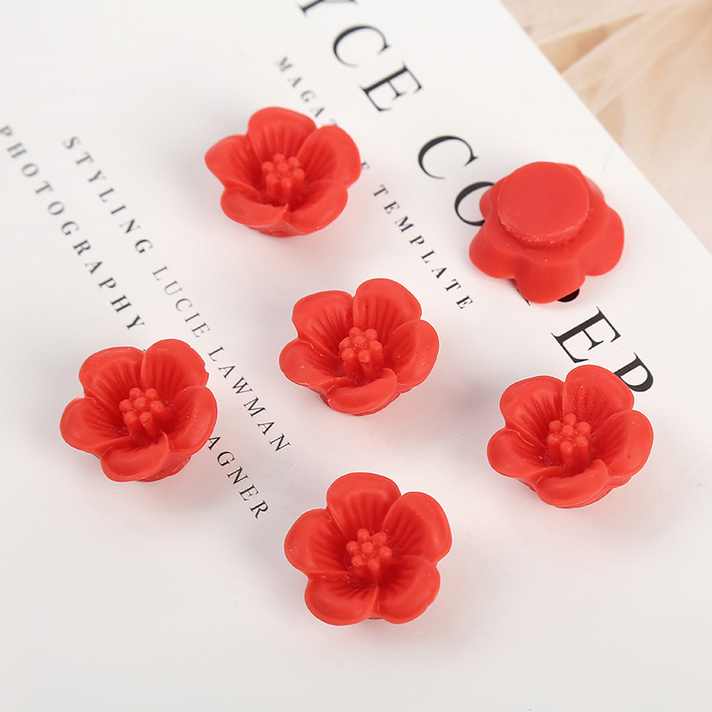 六连小梅花模具DIY香薰蜡烛摆件滴胶翻糖巧克力蛋糕装饰硅胶模具详情4