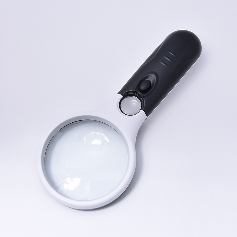 MG6902A handheld reading magnifying glass, dual-light magnifying glass with LED lighting, reading glass manufacturer wholesale pic 4