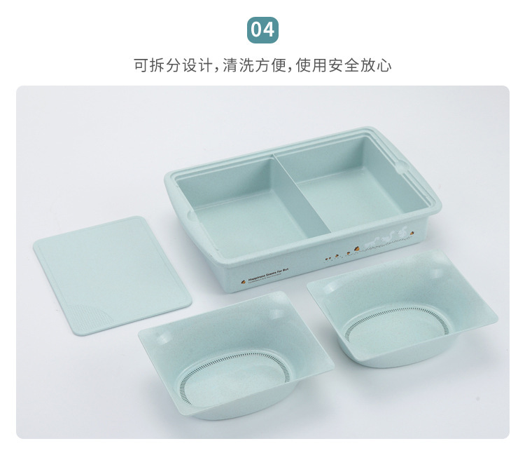 多功能小麦秸秆菜板厨房双层塑料塑胶多功能加长容器水槽洗菜篮详情21