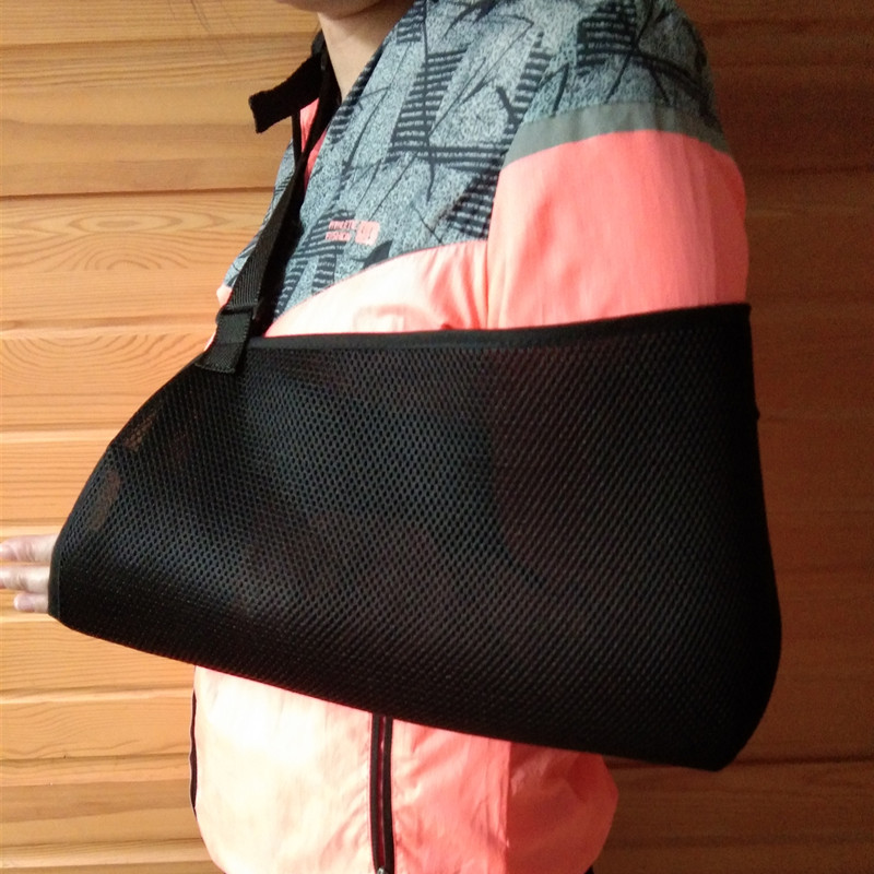 Wholesale anti-strangulation forearm sling wrist guard, fracture arm sling, forearm sling breathable neck, shoulder and wrist support fixation strap pic 15