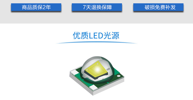 LED射灯户外照明一束光投射灯10W30瓦窄光灯强光远射程聚光投光灯详情8