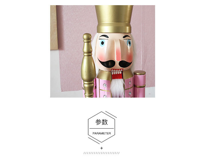 Large nutcracker 150CM in stock, soldier puppet 1.5m, hotel Christmas decorative handicrafts and ornaments pic 4