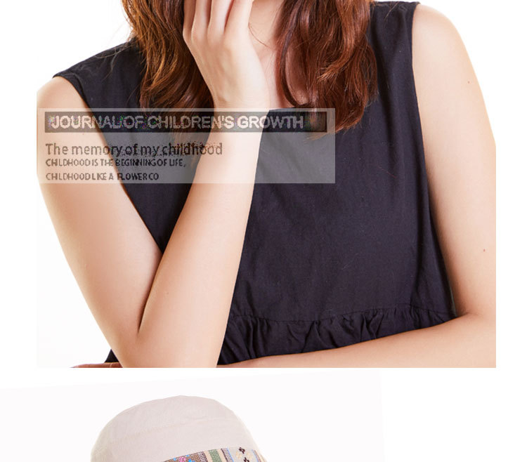 New Korean-style all-roundable sun hat, ethnic-style sun protection hat, basin hat, versatile Korean style, casual outing fisherman hat for women pic 21