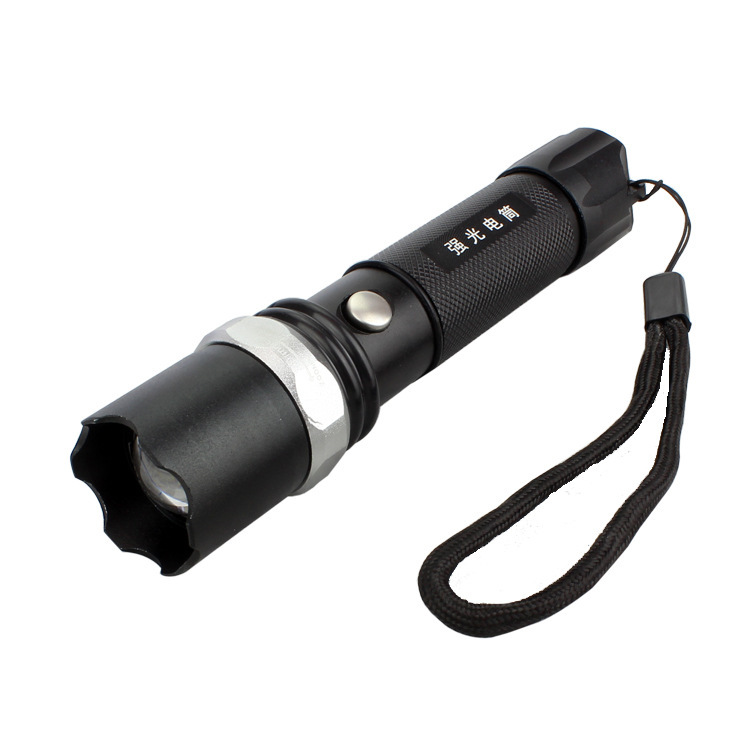 Portable high-intensity led flashlight charging flood and disaster prevention emergency zoom night cycling outdoor lighting set pic 1
