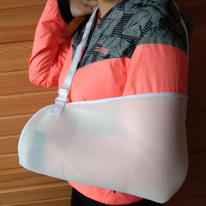 Wholesale anti-strangulation forearm sling wrist guard, fracture arm sling, forearm sling breathable neck, shoulder and wrist support fixation strap pic 16