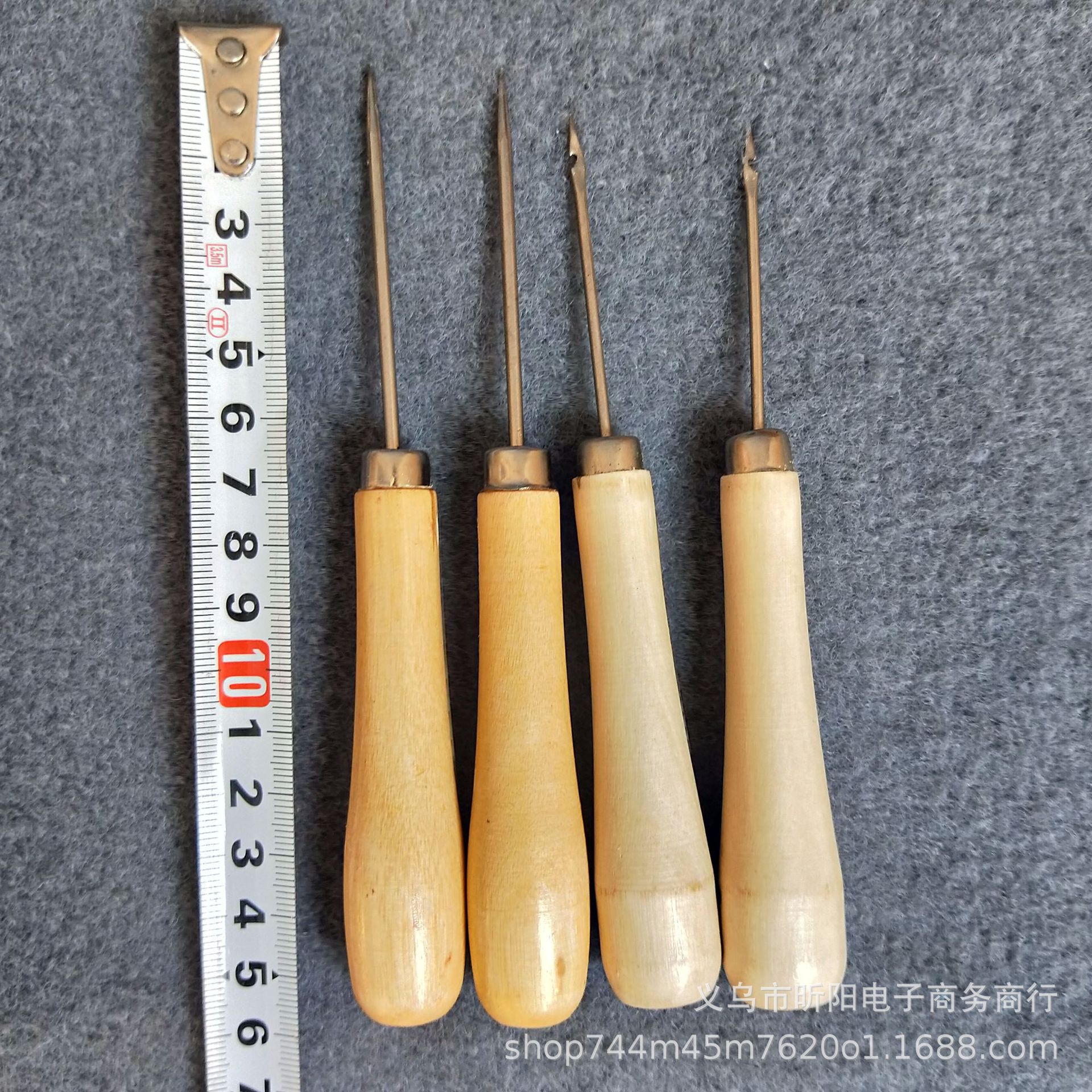 Wholesale supply of wooden handle thousand-piece all-purpose shoe repair and mending tools, crochet hooks, straight cones, and hardware tools pic 8