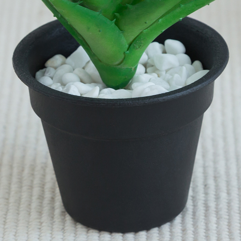 Christmas mini plastic flowerpots, small artificial succulents, artificial plants, office decoration plastic POTS pic 13