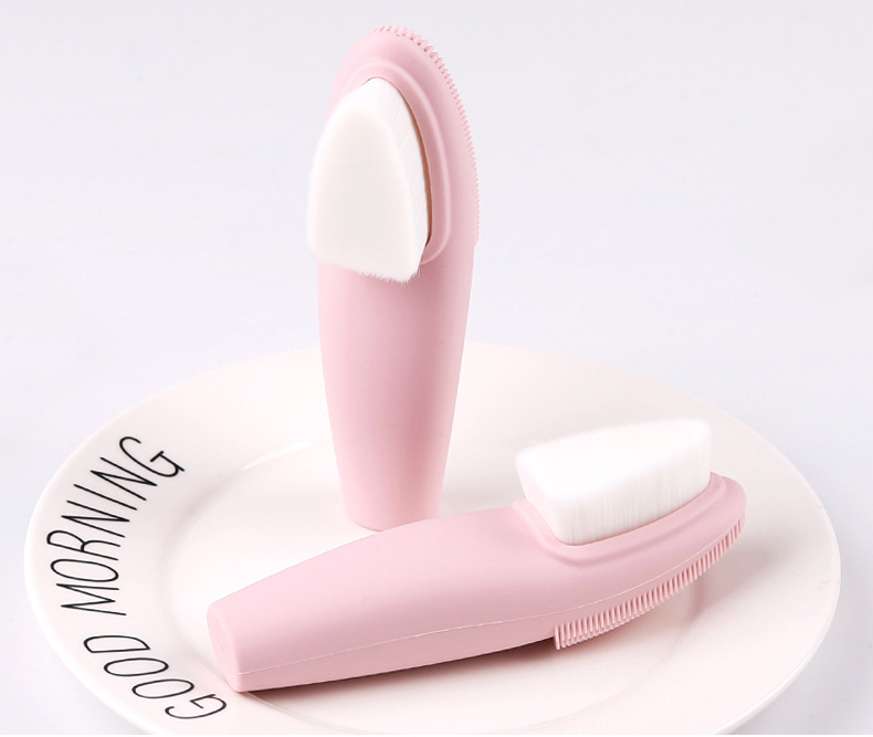 卓尔雅面部清洁刷软毛硅胶美容洗脸刷家用洁面仪小蛮腰护肤工具详情14