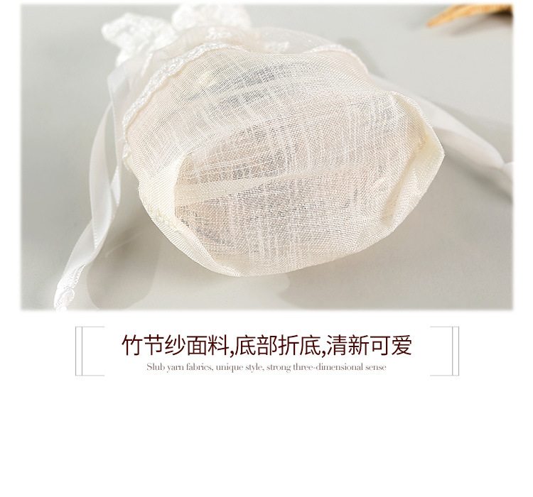 Cute butterfly drawstring storage bags with flower edges, drawstring packaging, gauze bags, jewelry, cigarettes, wedding candies, gift bags, wholesale gifts pic 24