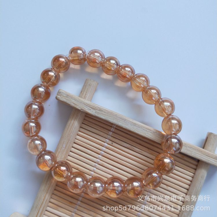 【 Zone 1-5 】8# Golden Bracelet 50/ String of Golden bracelet 8# Glass Bracelet Golden Bracelet 1 yuan Accessory 1 yuan 2 yuan supply pic 4