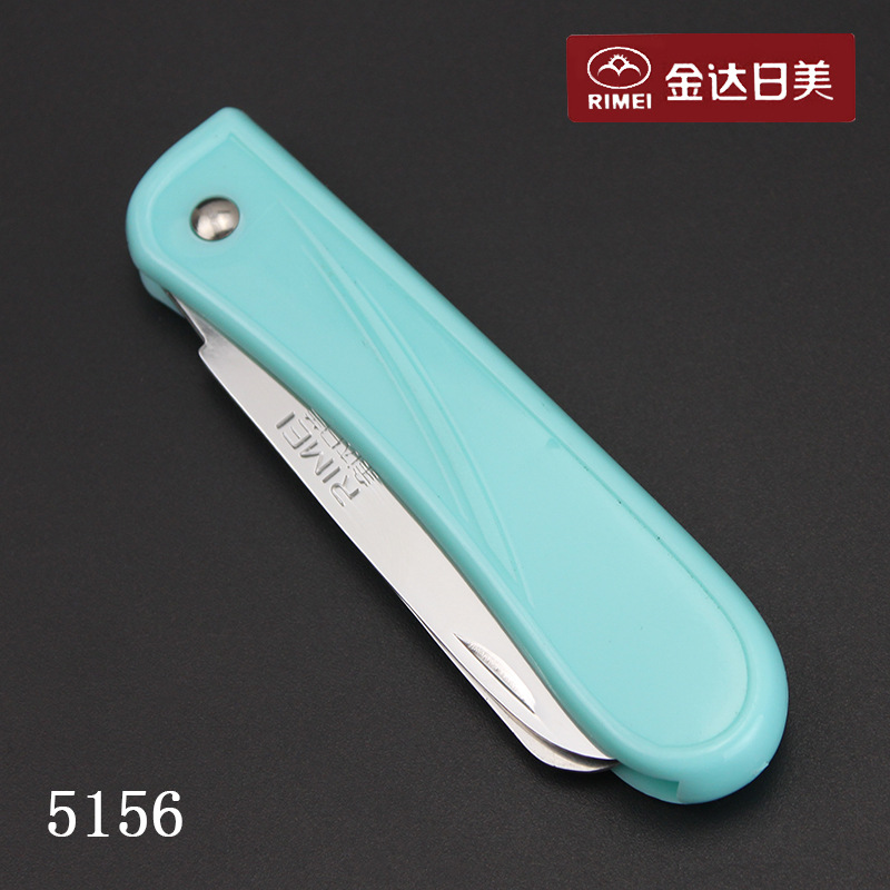 金达日美 5154不锈钢水果刀折叠便携瓜果刀 5155削皮器多功能小刀详情18