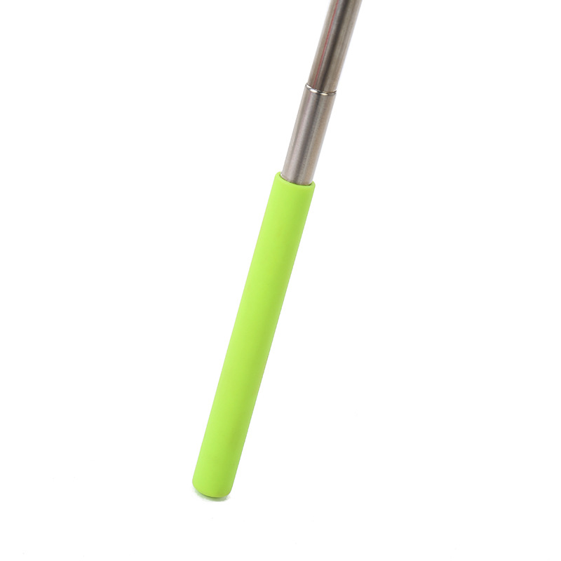 Cross-border 5-section telescopic rod fiber wool duster, household dust removal and dusting duster, non-feather duster, non-shedding, wholesale pic 10