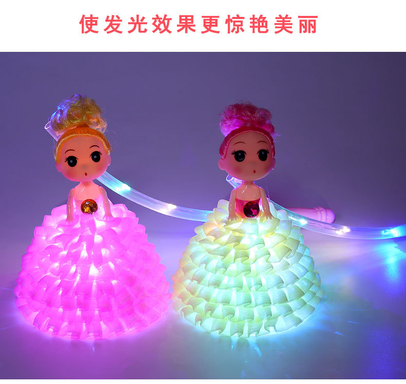 Hand-held luminous dolls light up, confusing dolls carry lanterns, popular street stalls sell lanterns, wholesale street stalls pic 14
