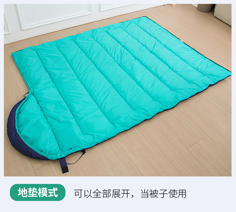 New cross-border envelope-style smart heating cotton sleeping bag, outdoor camping heating sleeping bag, trendy electric heating warm sleeping bag pic 15