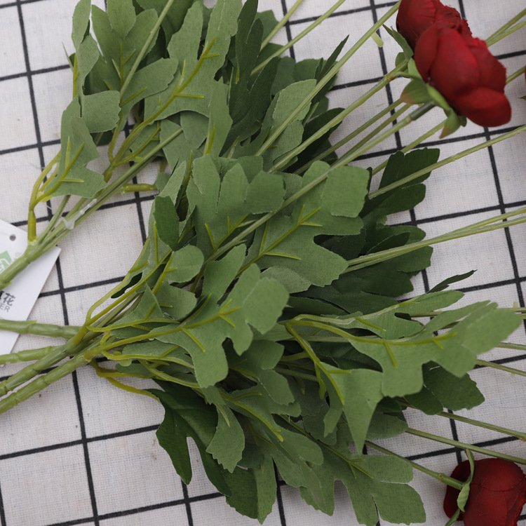 欧丽菲仿真四头露莲假花花束室内装饰摆件宠物园艺花盆容器仿真花艺品详情33