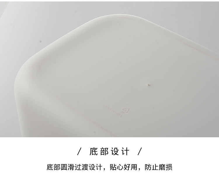 网红日式桌面收纳盒抗摔塑料衣物整理箱食品级加厚厨房冰箱储物盒详情18