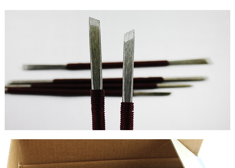 Chengzhen engraving knife, seal engraving knife, hard alloy stone engraving knife, seal engraving knife, wood carving knife, large, medium, small, flat and slanted, for students to practice pic 5