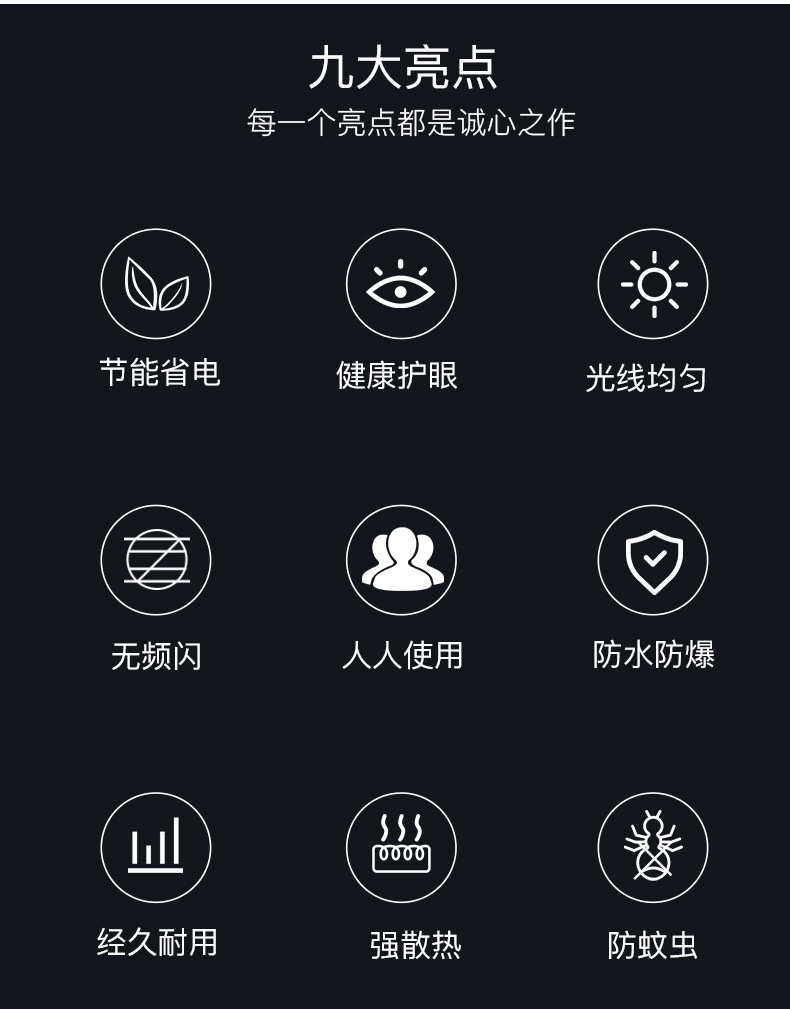 led节能灯泡 高富帅灯泡家用超亮e27螺纹螺口省电耐用球泡B22卡口详情2