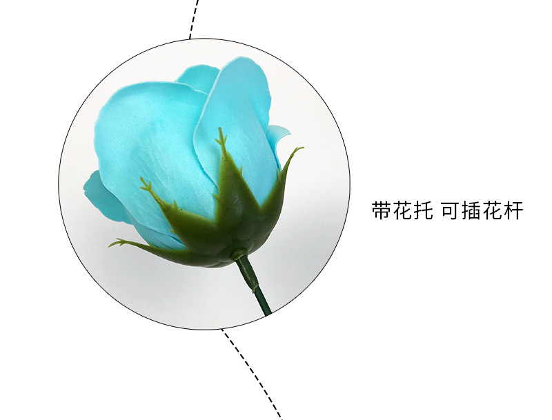 教师节五层玫瑰香皂花大花头肥皂花礼盒花束花店用品厂家批发详情12