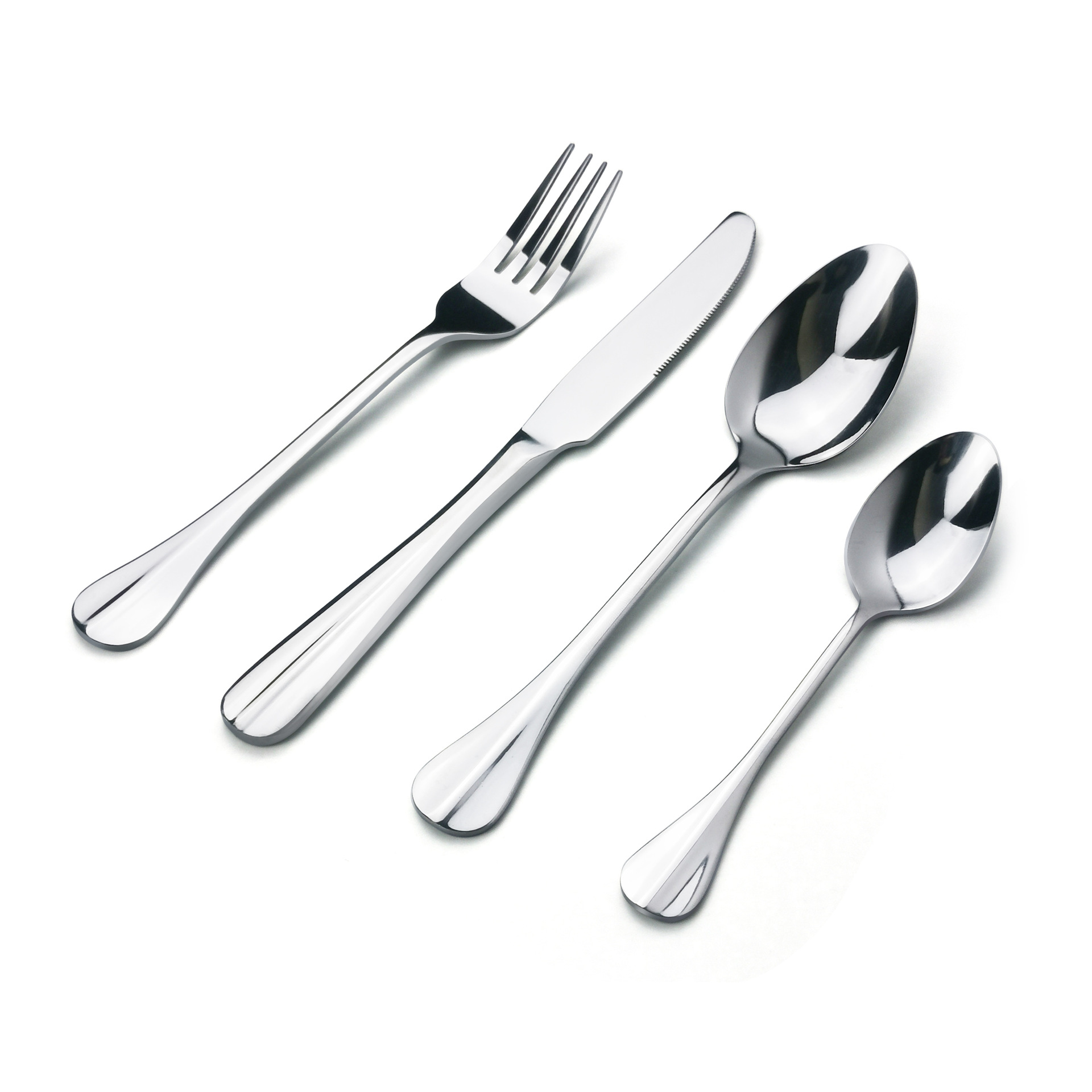 不锈钢状元牛排刀叉西餐具酒店沙拉公用勺冰勺甜品雪糕咖啡勺圆匙详情15