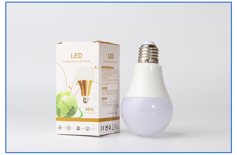 led灯泡家用商用超亮e14E27螺口节能灯泡电灯吊灯护眼无频闪球泡详情12