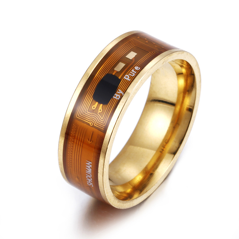 NTAG213 chip NFC smart ring, wearable smart phone device, cross-border best-selling smart jewelry wholesale pic 29
