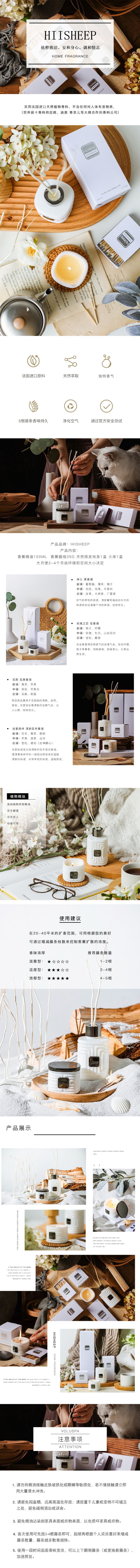 Factory custom logo flameless scented candle gift box set, plant soybean candle OEM processing pic 1