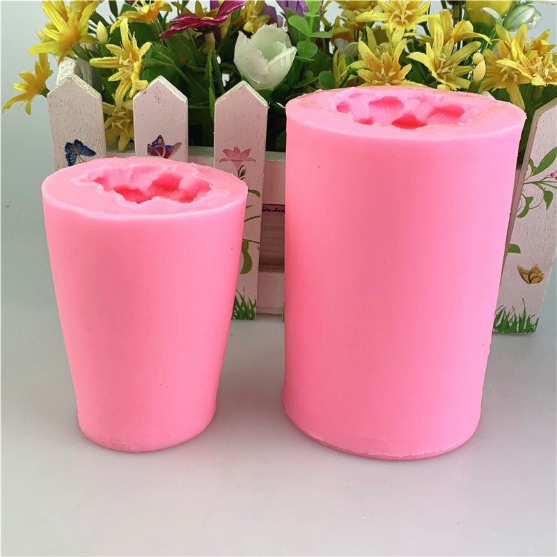 3D立体大小号圣诞树硅胶模具蜡烛香薰石膏滴胶手工皂慕斯蛋糕模多详情8