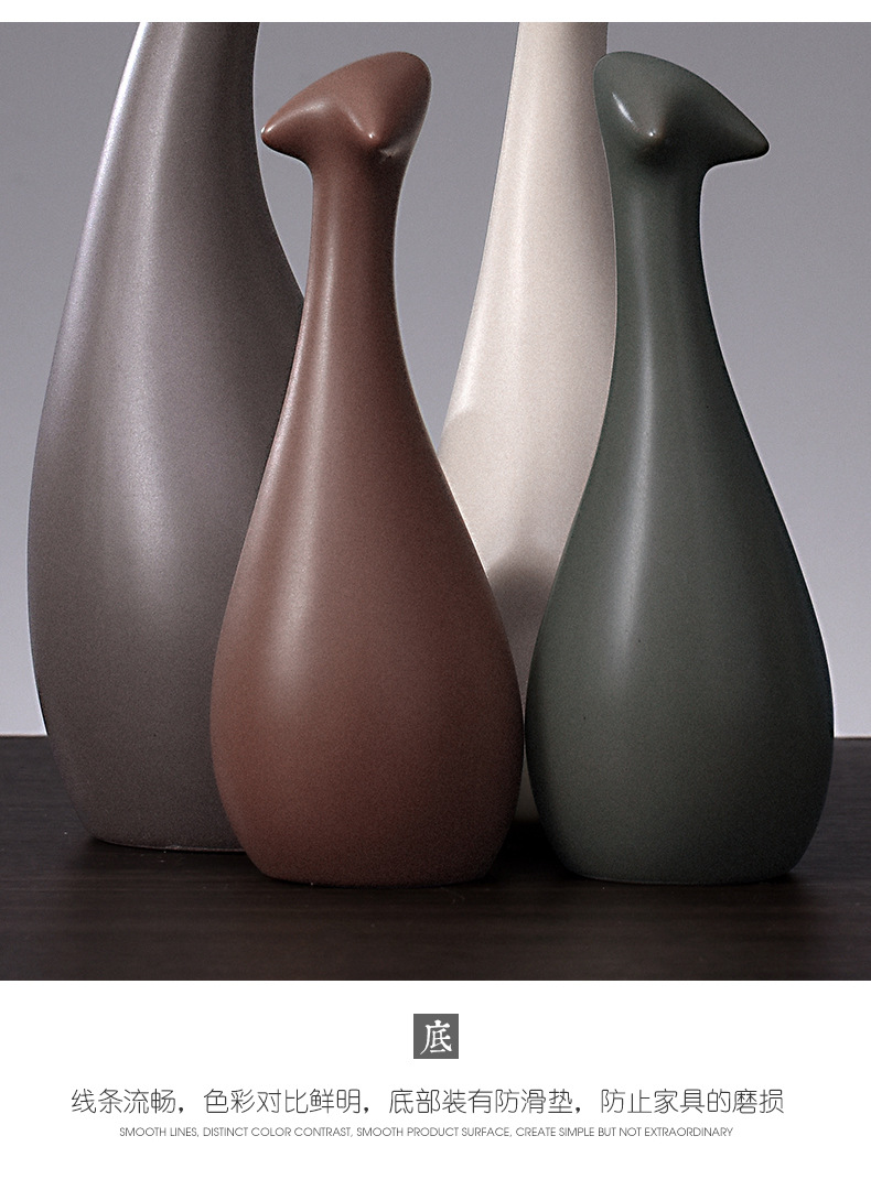 Wholesale of Nordic ceramic ornaments, TV cabinets, wine cabinets, home decorations, creative deer handicrafts and housewarming gifts pic 12