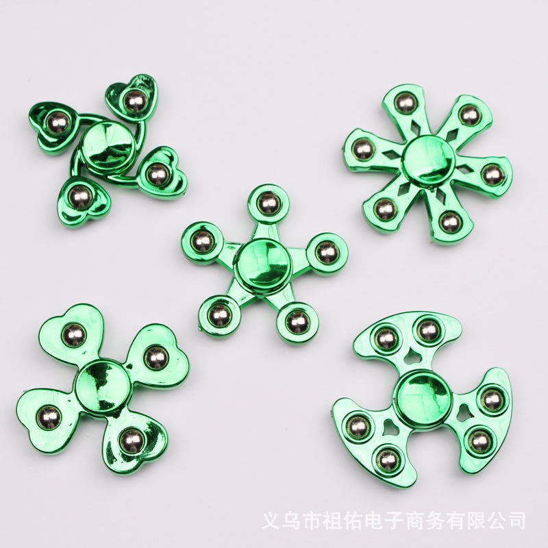 电镀钢珠迷你指尖陀螺塑料指间小陀螺地摊跑江湖展会儿童玩具批发详情9