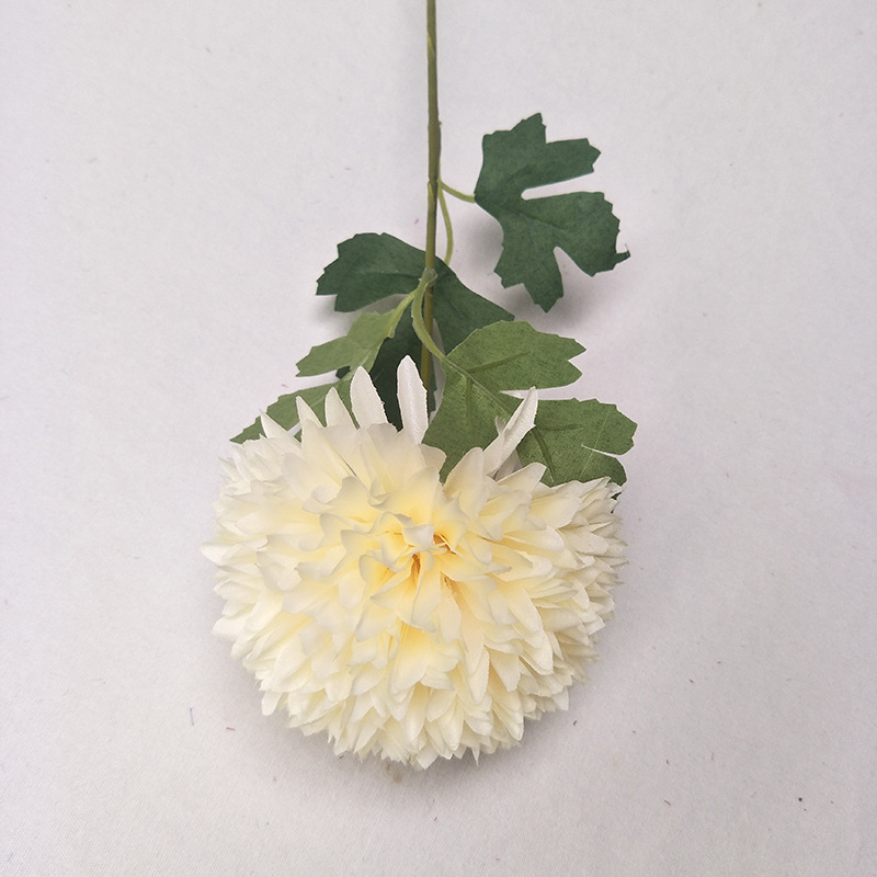 单头球清新葱球仿真花单头绣球绢花假花家居婚庆小清新装饰花详情136