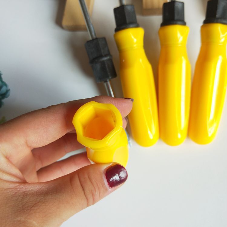 【 Zone 1-8 】 Thick-handled 4-inch dual-purpose screwdriver, 40/ box, 600/ box, single-head cross-shaped multi-functional screwdriver, dual-head screwdriver, 4-inch dual-purpose screwdriver, 1 yuan, 2 yuan pic 4