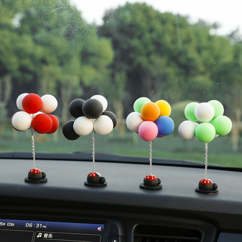 Factory direct supply of car ornaments, declaration balloon ornaments, decorative items, interior accessories, creative decorative items, balloon ornaments pic 5