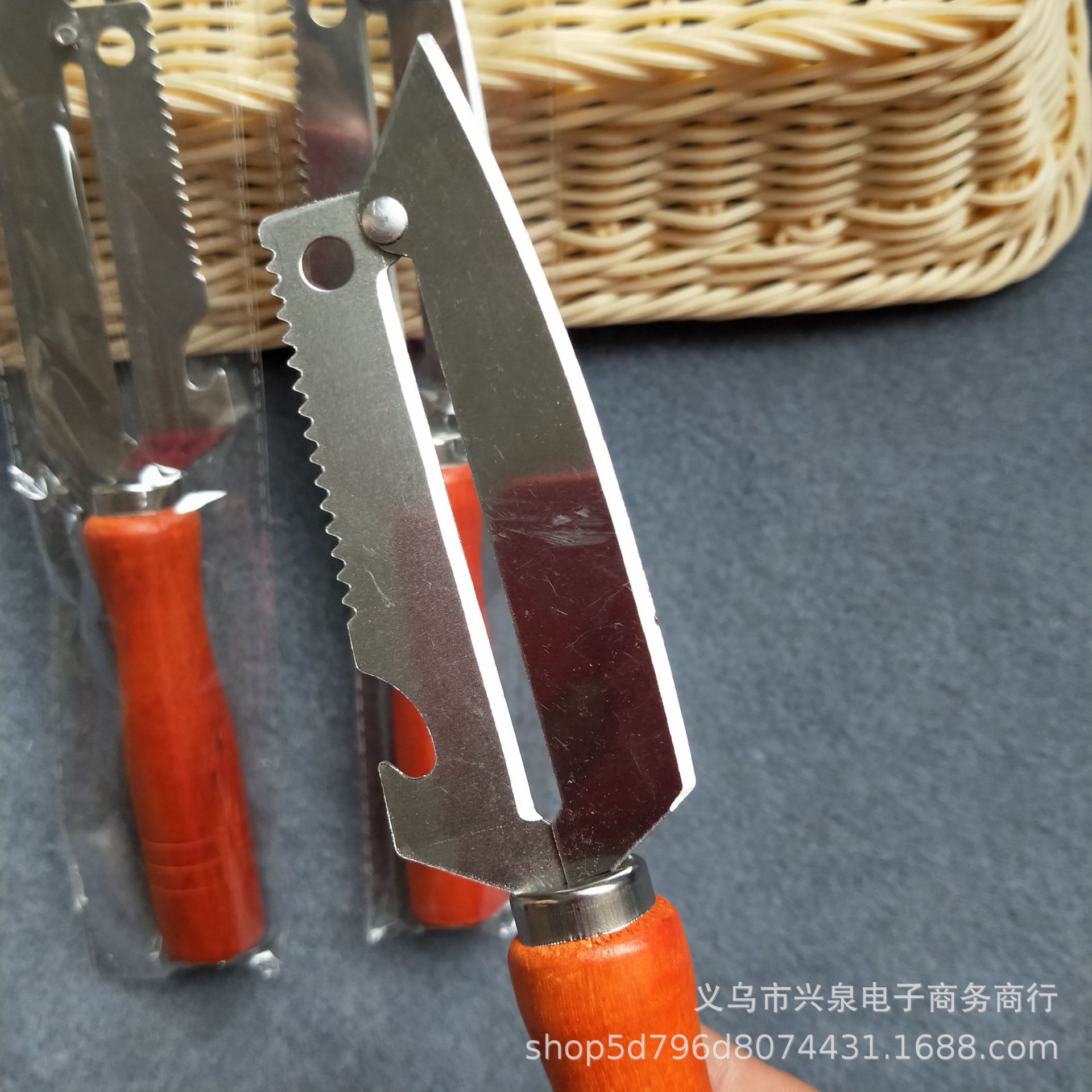 【 Zone 2-10 】 Large wood knife 10/ pack 1600/ box 1 yuan 2 yuan Peeler knife Multi-functional peeler knife Peeler peeler knife Peeler peeler dual-purpose household peeler knife pic 4