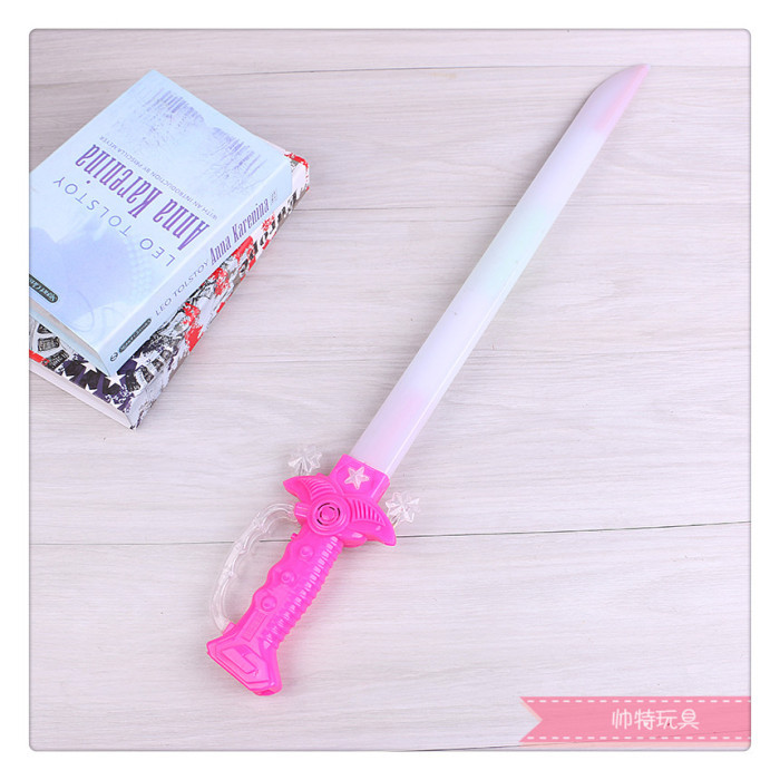 儿童玩具发光剑仿真带灯闪光剑  地摊货发光彩剑    发光剑详情3