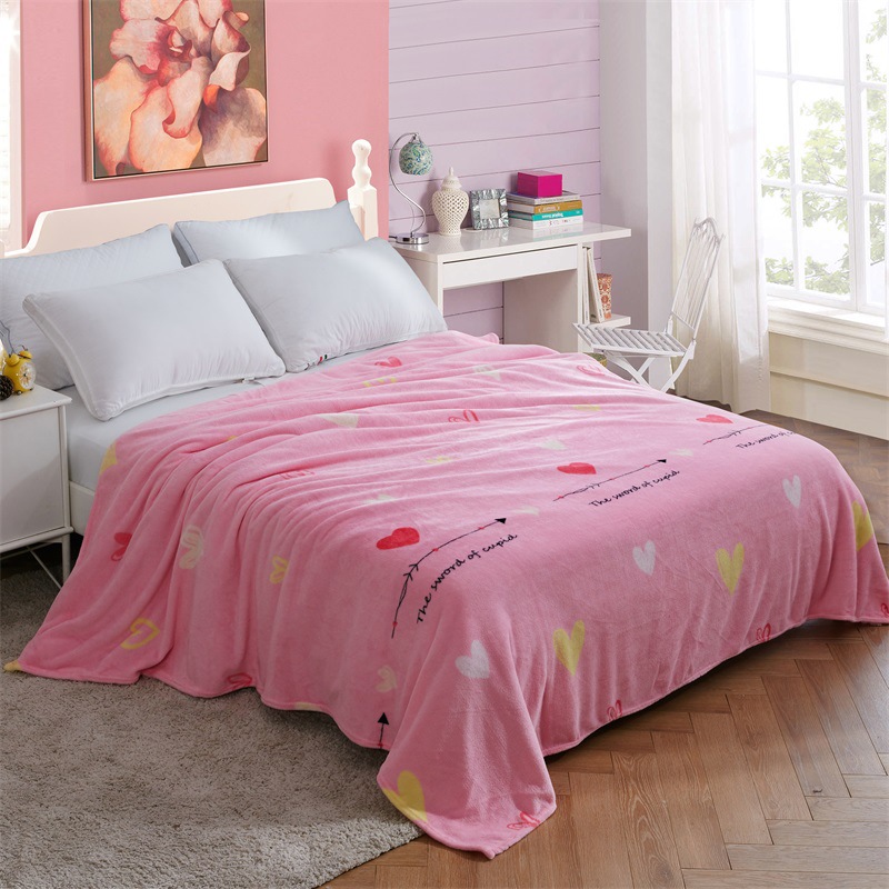 Factory wholesale solid-color blankets, coral velvet blankets, Zifalai velvet gifts, yoga cover blankets, and flannel blankets pic 3
